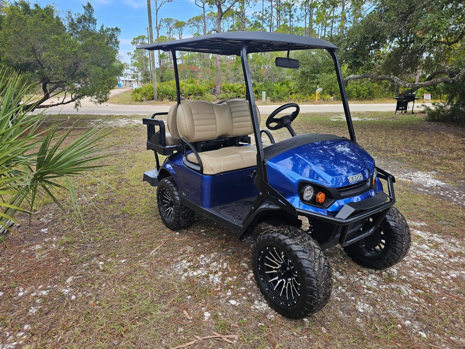 golf cart rental at St. George Island