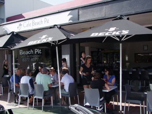 The Beach Pit best restaurant in st george island